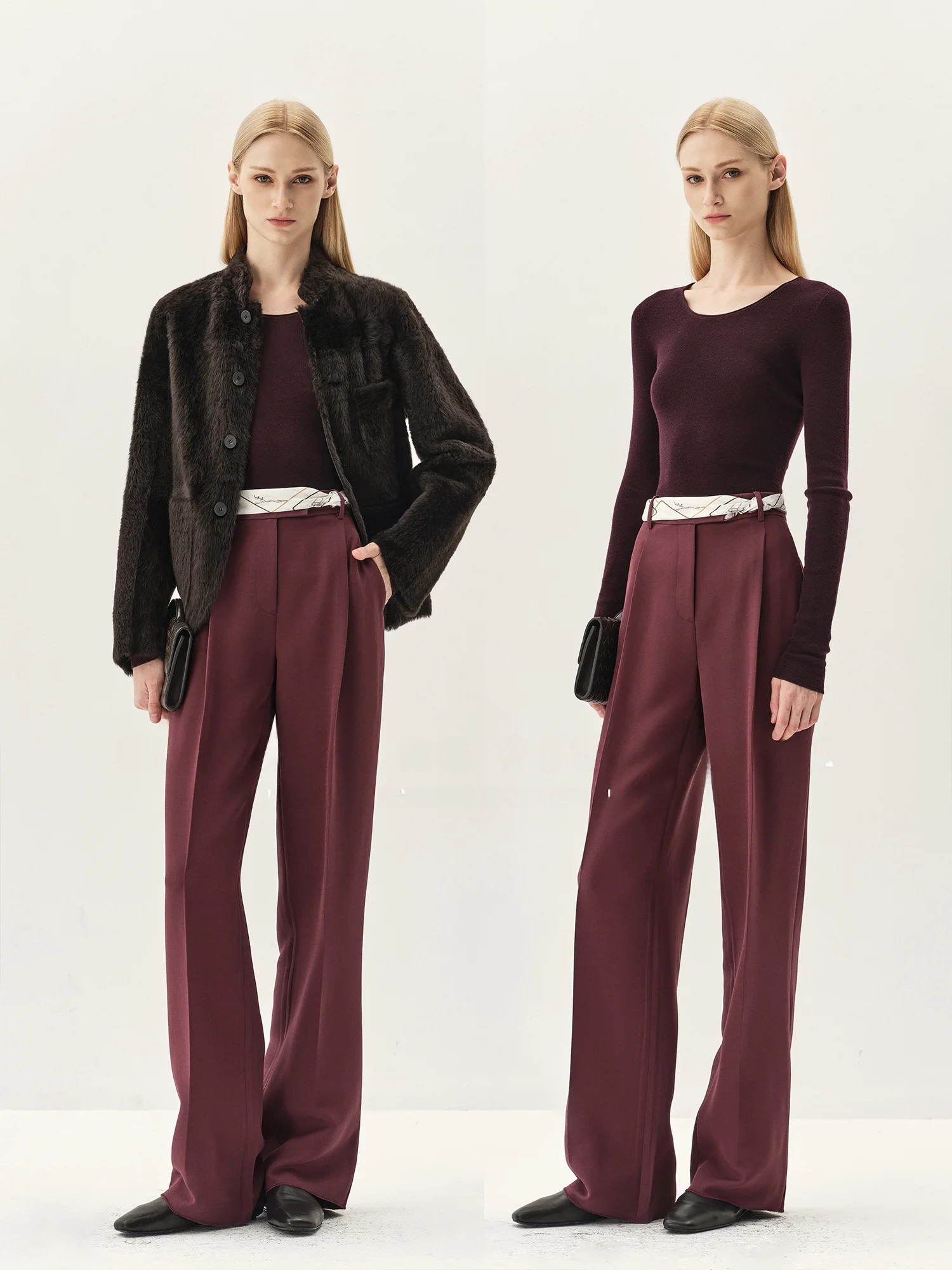 

Slimming Sl Wool Knitted Base irt U-Ne Long Sve irt Versatile Faionable Comfortable Fit for Women