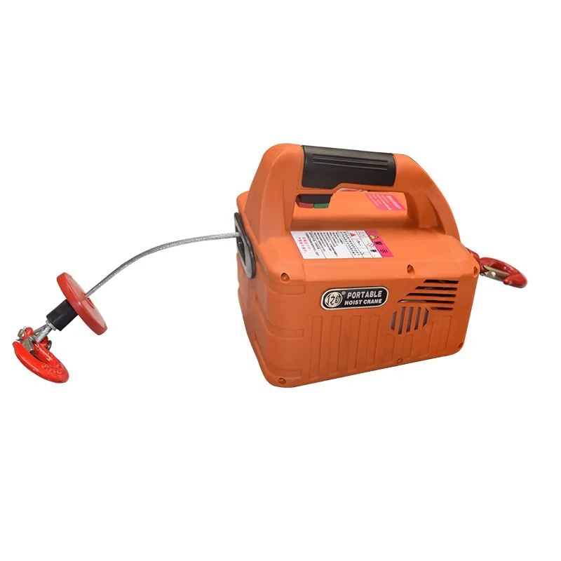 Portable electric traction hoist small crane equipment for sale