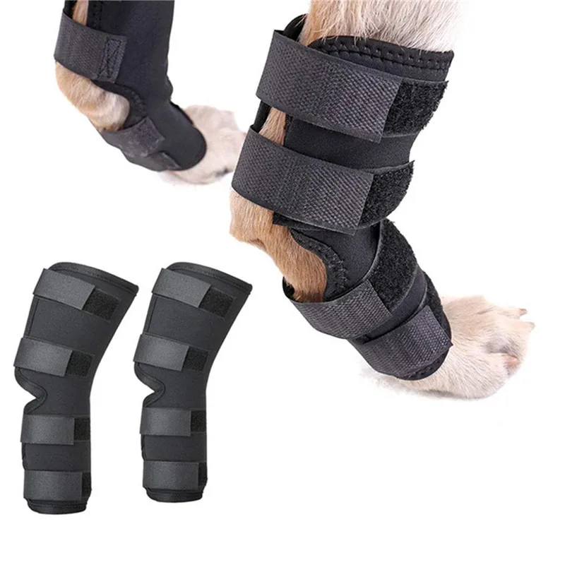 Pet Protector Dog Leg Protector Large Dog Knee Protector Elbow Protector Magic Bandage Anti-licking Fixed Recovery Bandage NEW