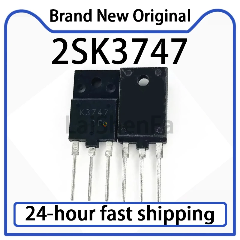 2PCS 2SK3747 Package TO-3P N-channel 1.5kV/2A MOSFET Original in Stock