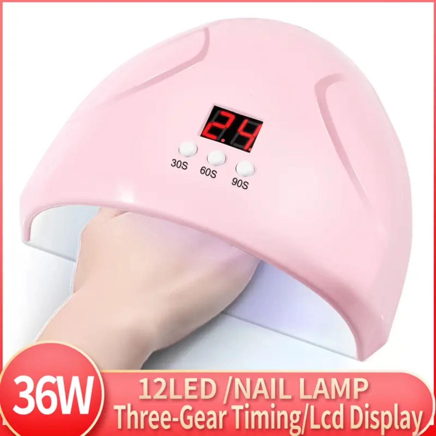 

Mini Portable Intelligent Quick-drying 36W USB Power Phototherapy Nail Machine