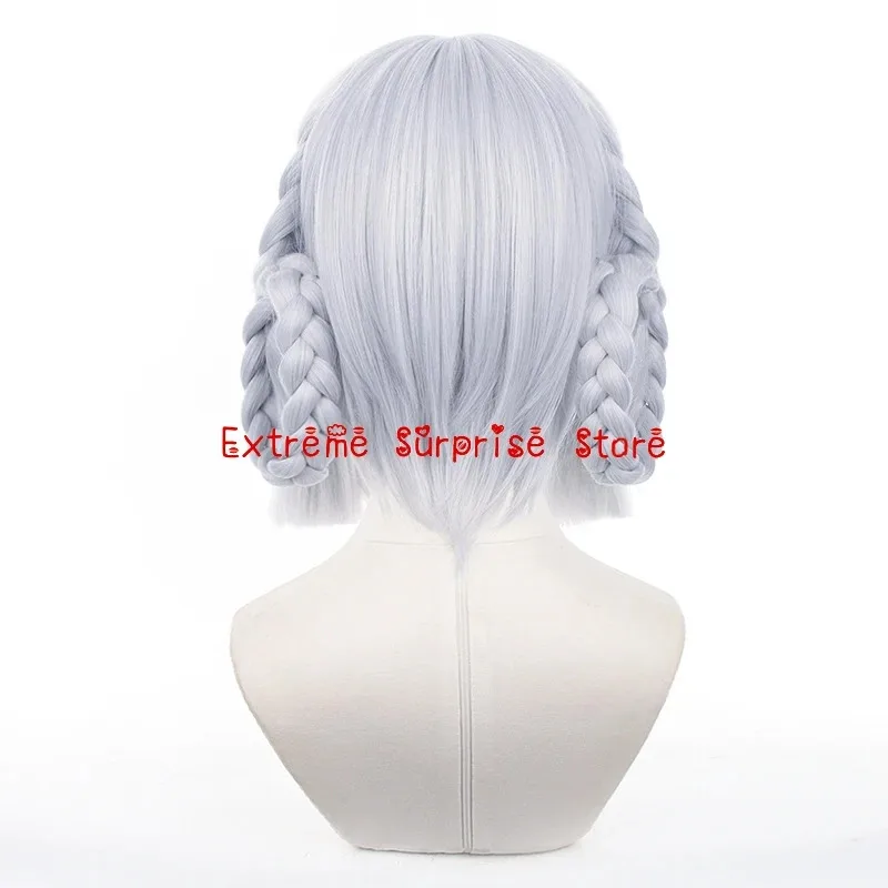 

qq38Genshin Impact New Skin Kamisato Ayaka Cosplay Fruhling Costume Heat Resistant Wig Butterfly Flowers Props