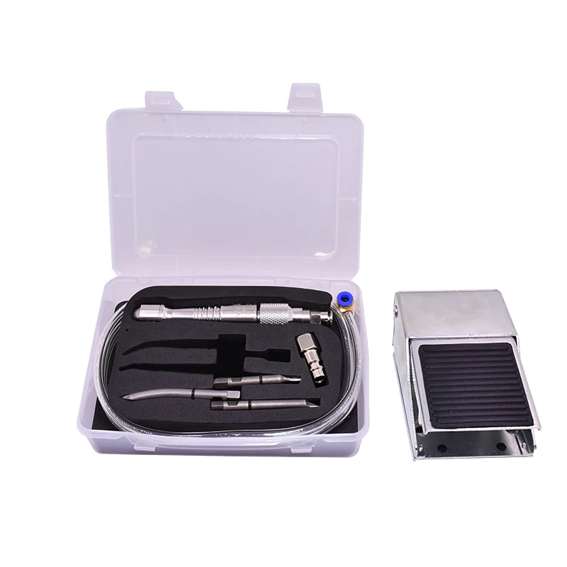 

Pneumatic Deflasking Chisel Air Cutting Chisel Air Plaster Hammer With Connecting Hose & Foot Hold