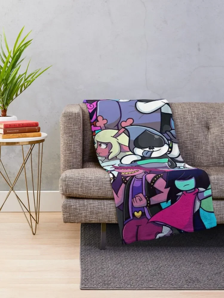 Deltarune Chapter 2 Throw Blanket Sofas Luxury Throw Summer Beddings Blankets