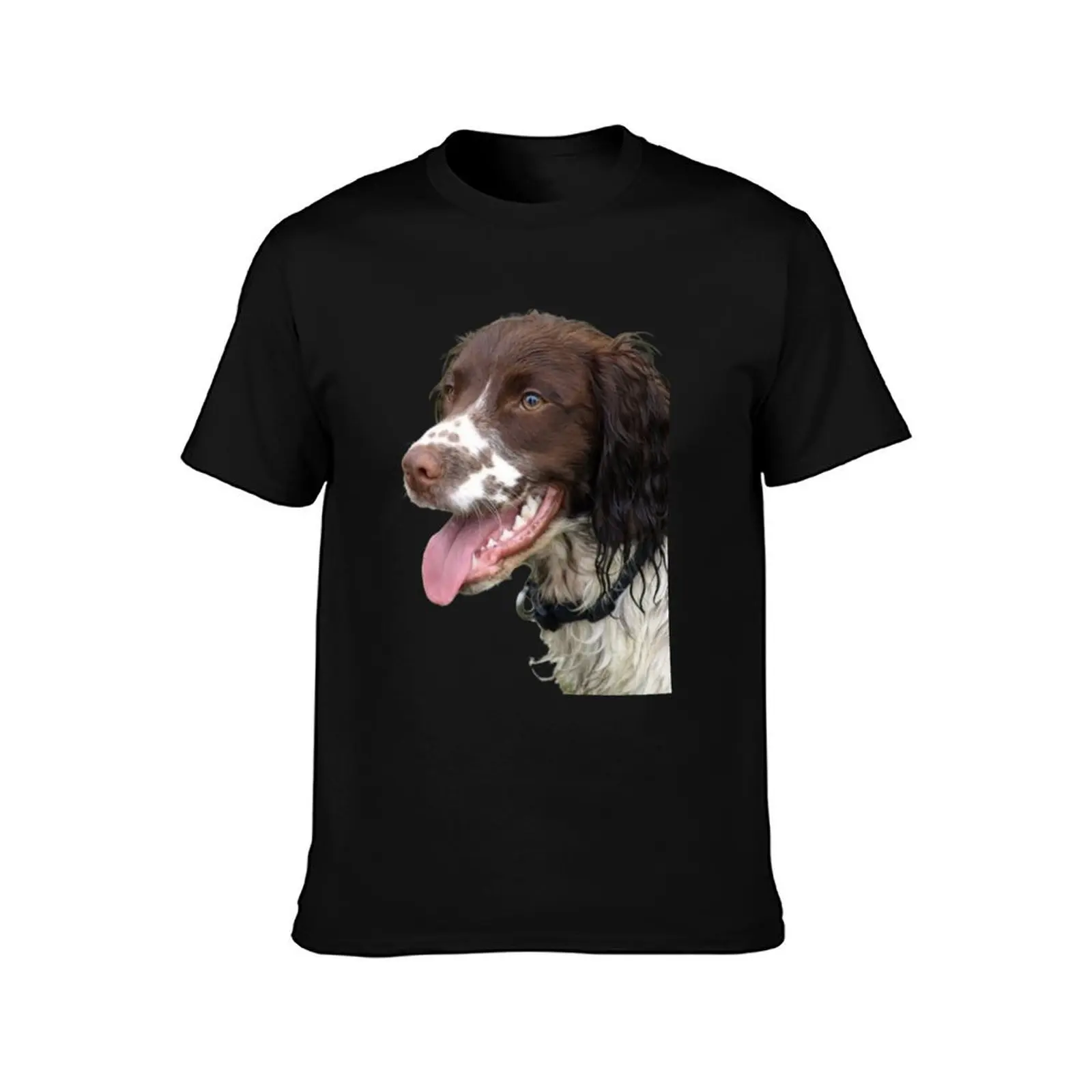 Sprocker Spaniel T-Shirt Summer Casual Cotton Tee Oversized Streetwear Tops Vintage Graphic Print Loose Fit Short Sleeve
