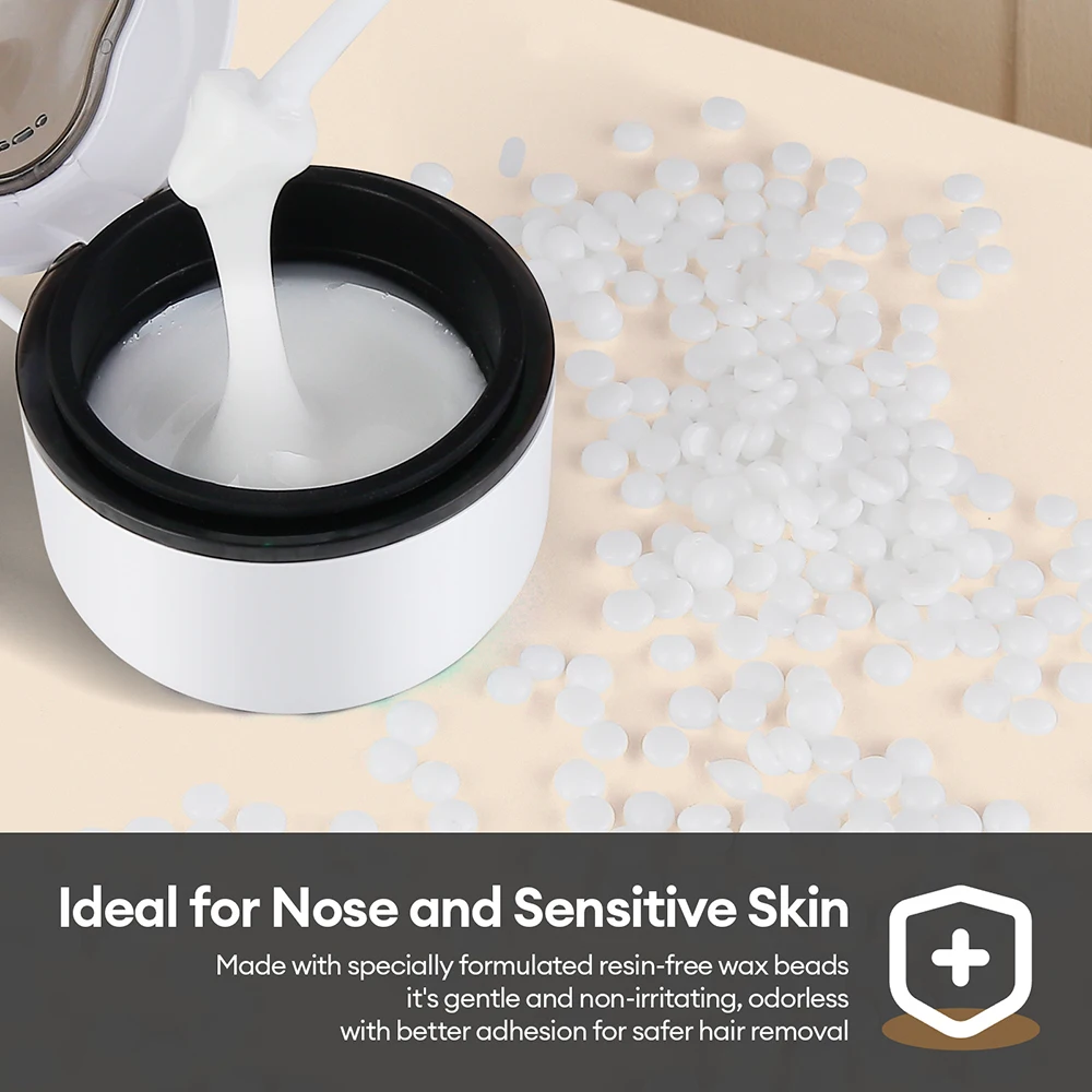 40 جرام وعاء سيليكون صغير الشمع سخان الصبح عدة إزالة الشعر آلة تذوب الشمع الشمع الفول مزيل الشعر الشمع دفئا الشمع التدفئة وعاء Melter #4
