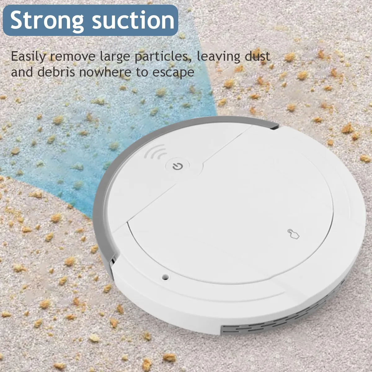 Automatic Robot Vacuum Cleaner 3-in-1 Smart Wireless Sweeping Wet And Dry Ultra-thin Cleaning Machine Mopping Smart Home