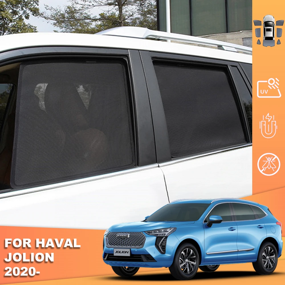 

For GWM Haval Jolion 2020-2024 Magnetic Car Sunshade Shield Front Rear Windshield Curtain Side Baby Window Sun Shade Visor