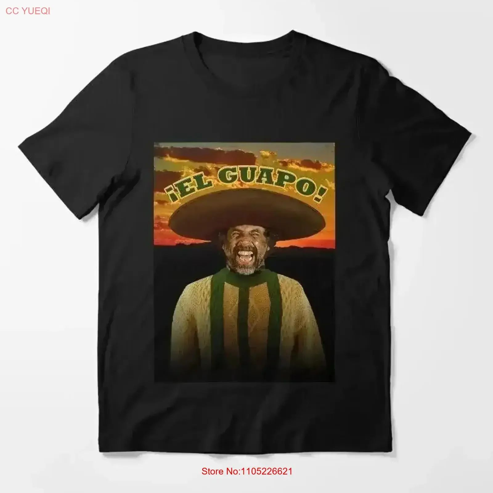 

El Guapo The Three Amigos Cool Funny Parody White T Shirt vintage Washed streetwear Casual Breathable designer clothes vintage