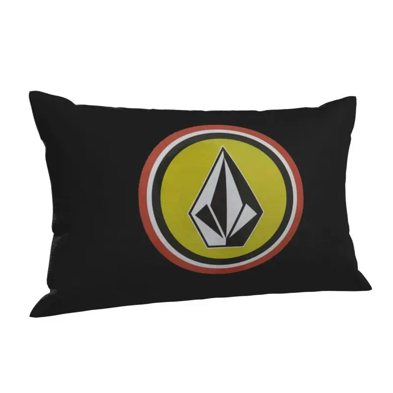 Custom Volcoms Boardsports Surfboard Throw Pillow Cases Modern Cushion Cover Velvet Pillowcase