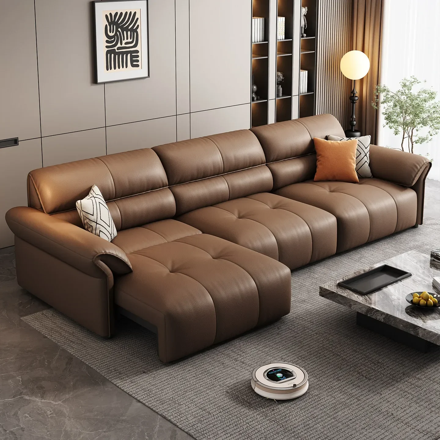 Factory Direct 2026 Beige Classic Reclining Sofas Cheap Minimalist Modern Single Living Room Sofas High Quality Divano