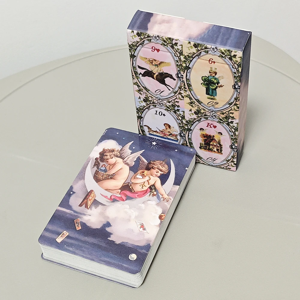 Mazzo Angel Lenormand da 9 * 6 cm - 36 carte Lenormand
