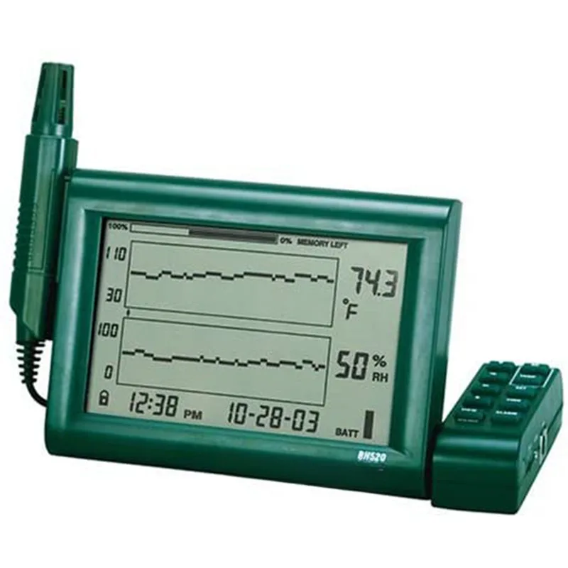 RH520A Humidity and Temperature Chart Recorder with RS-232 Computer Interface