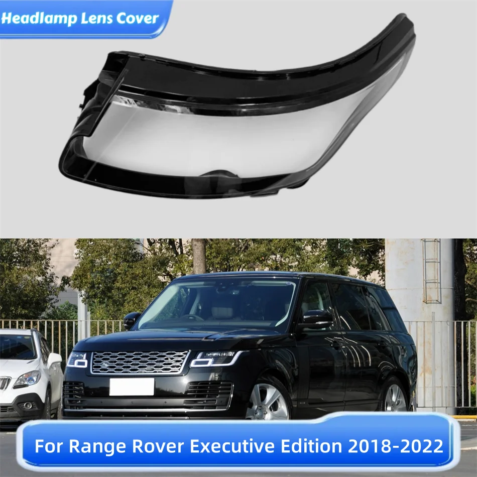 

Для Land Rover Range Rover Executive Edition 2018 2019 2020 2021 2022, крышка для фар автомобиля, пылезащитный чехол для фар, стеклянная крышка