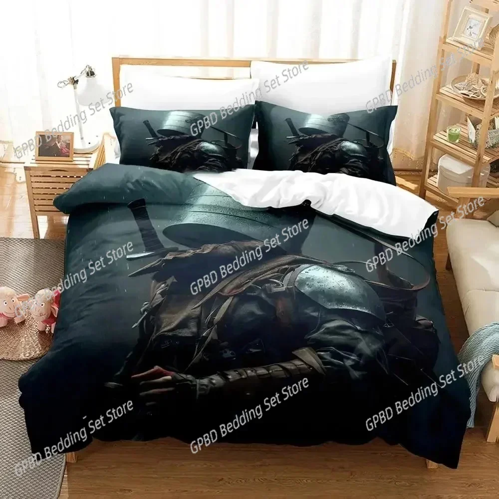 Game Rivalia Dungeon Raiders Bedding Set 3D Printed Suitable for Bedroom Duvet Cover Set With Pillowcases Kids Home Textile