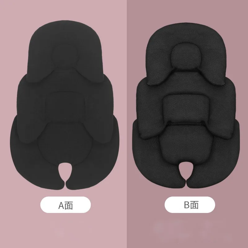 New Baby Stroller Cushion Car Seat Insert Baby Head Neck Support Pillow Mattress Breathable Mesh Liner Mat Pram Thermal Mattress