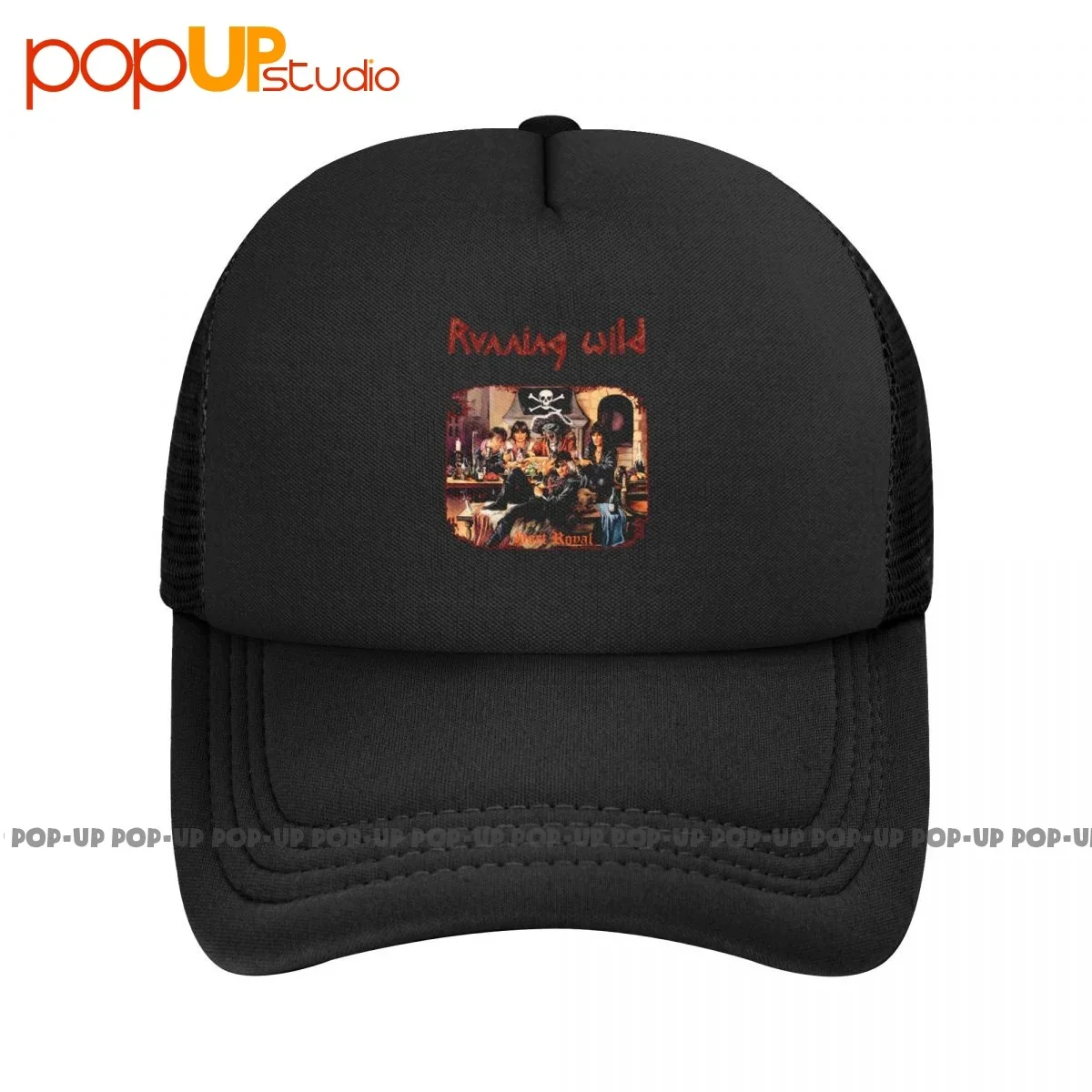 Running Wild Port Royal Heavy Metal Band Helloween Baseball Cap Breathable Hats