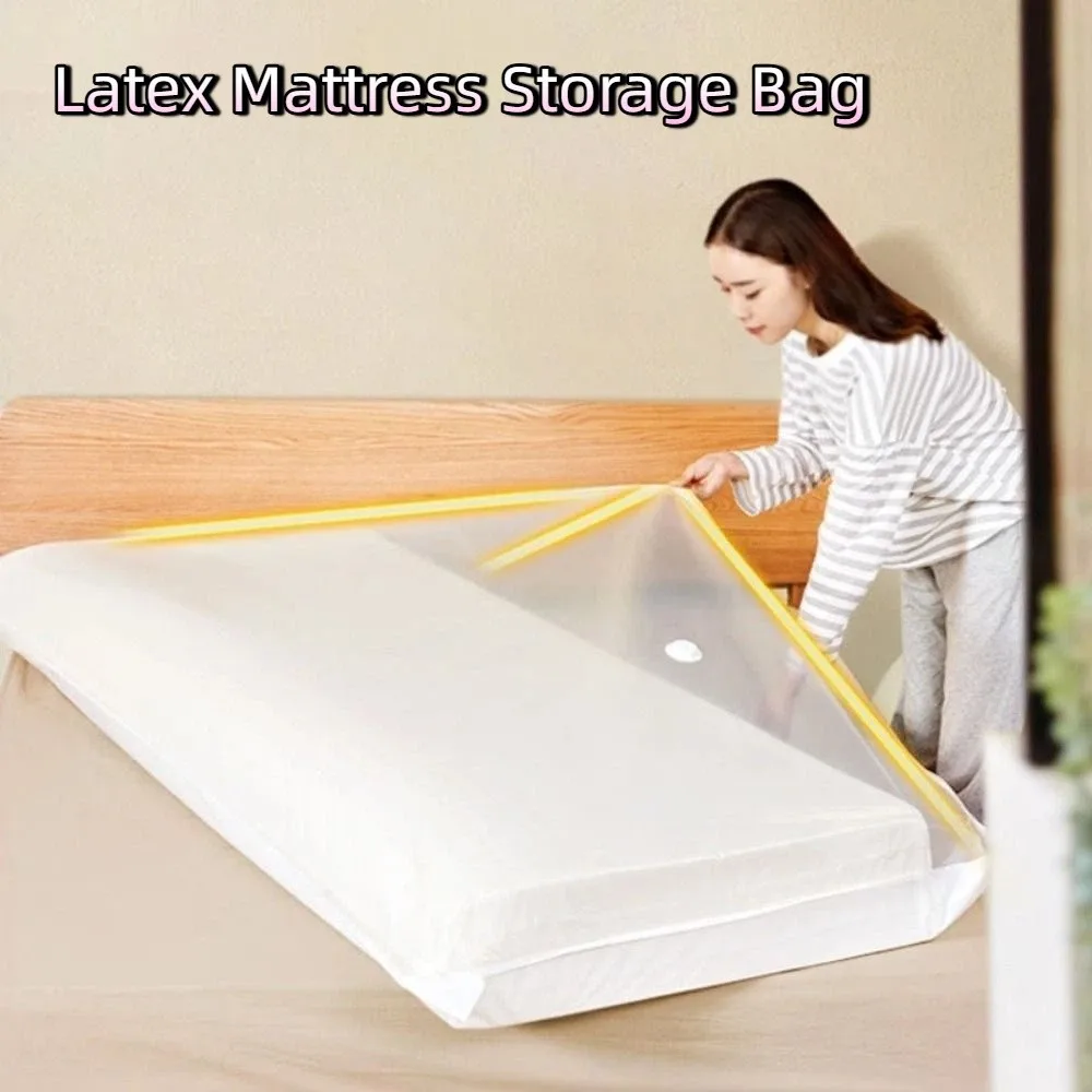 Large Capacity Latex Mattress Storage Bag Folding Space Saving Sponge Mats Compression Bags Sealed Vacuum Seal Mattress Bag gallery 2