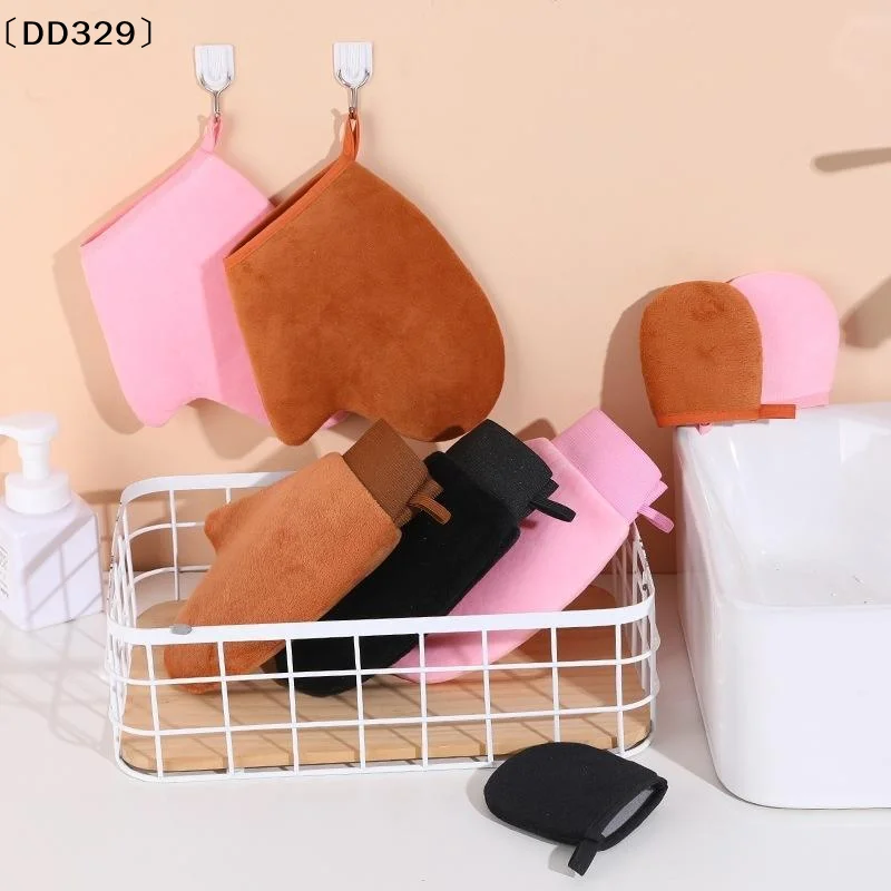 Exfoliating Bath Gloves With Soft Comfortable Fabric Deep Cleansing Effect For Home Shower Spa Daily Body Care Use〔DD329〕
