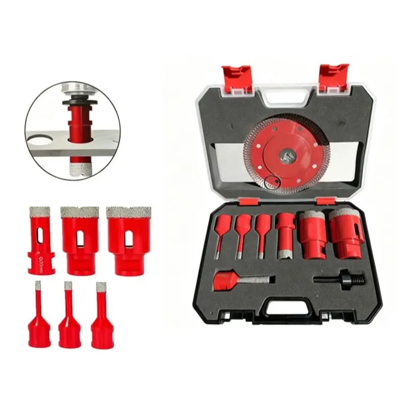 L68A Diamond Drilling Cutting Grinding Tool For Tile Saw Blade For Granite Marble Drill Bits Crowns With M14 Thread Open view 2