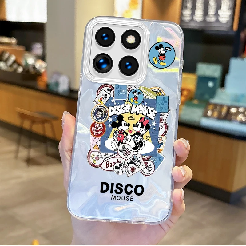 Coque de téléphone mignonne Disney TureMouse Cartoon, coque arrière rigide, anti-poussière, 256, adaptée pour Xiaomi Pheadphones X6 Bery F6 M6 figurine Pro C61 13T 11 Lite