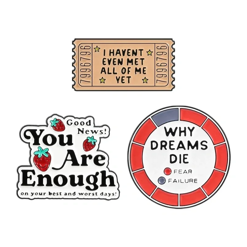 Sweet Letter Stamp Design Enamel Pins Cartoon Alphabet Badge Backpack Hat Pins Creative Small Gift for Kids Women Colleagues