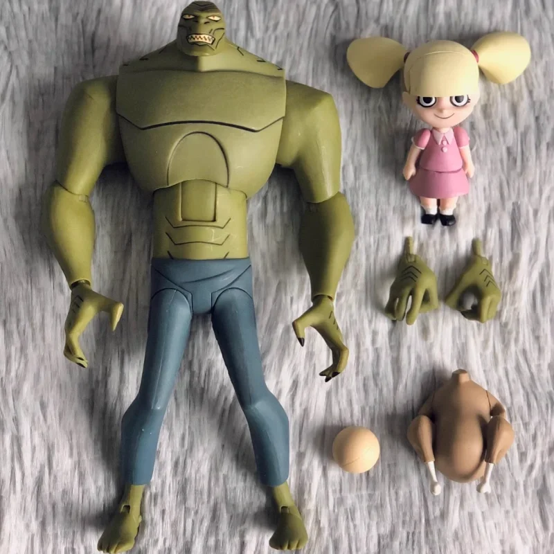 

The New Batman Adventures 18cm Killer Croc And Baby Doll Batgirl Action Figure Model Dc Collect Models Boy Birthday Gifts
