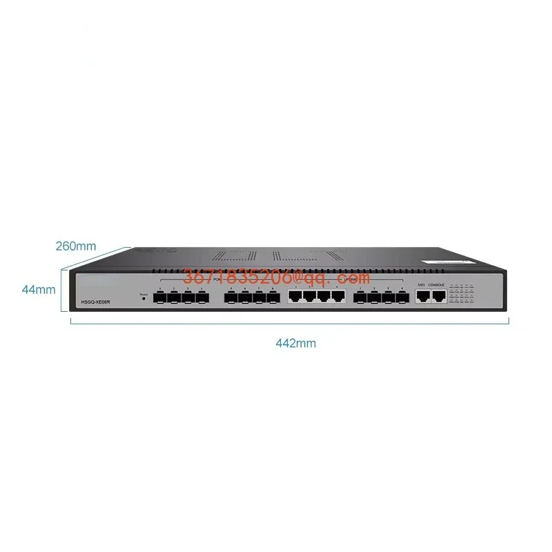 10G EPON OLT 8pon EPON OLT 19 inch 1U, with 4 ports 10g uplink 4 * RJ45 port