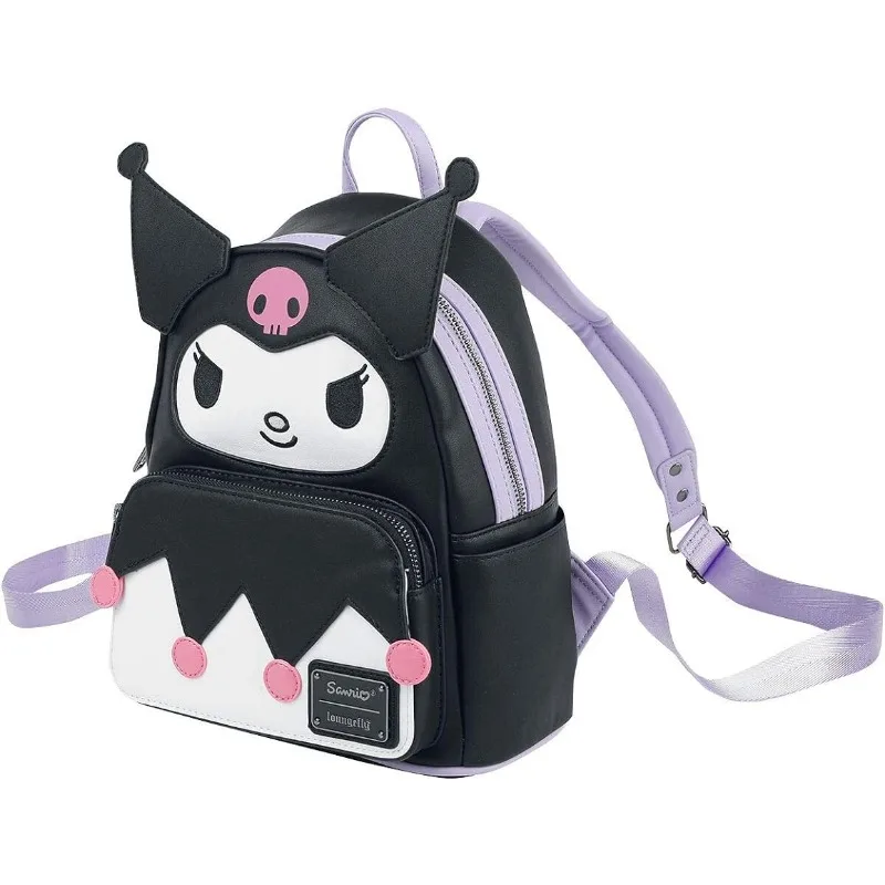 Loungefly Hello Kitty Kuromi Cosplay Adult Womens Double Strap Shoulder Bag Purse Mini Backpack