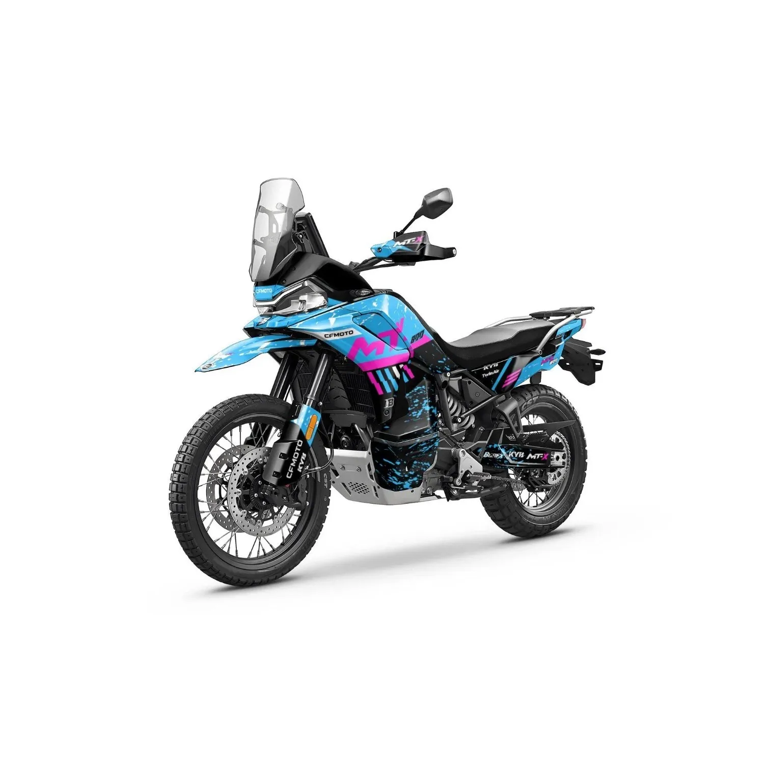 Motorcycle Body Fairing Sticker Decal Protective Street Bike Full Graphic Kit  For CFMOTO 800 MT-X 2025-2026 Design 17