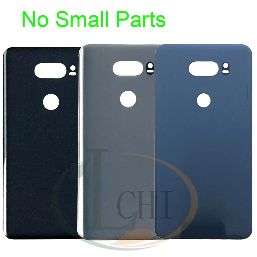 For LG V30 Battery Cover Door Rear Glass Housing Case For LG V30 Back Cover H930DS VS996 Battery Cover Replacement Parts