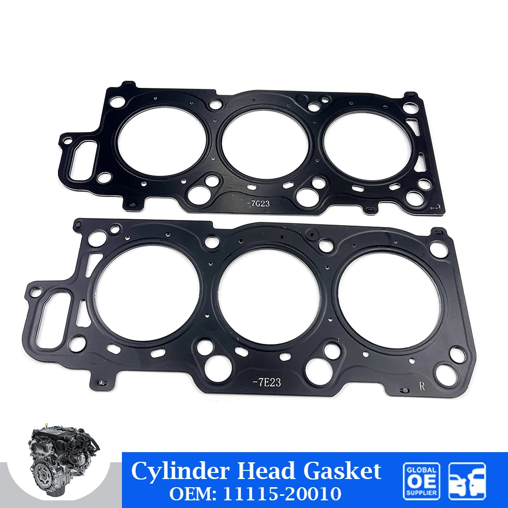 

2 Pcs Engine Cylinder Head Gasket For Toyota Camry LEXUS ES300 3.0 1MZ 2MZ 3MZ FE 1MZFE Car Accessories 11115-20010 11116-20010
