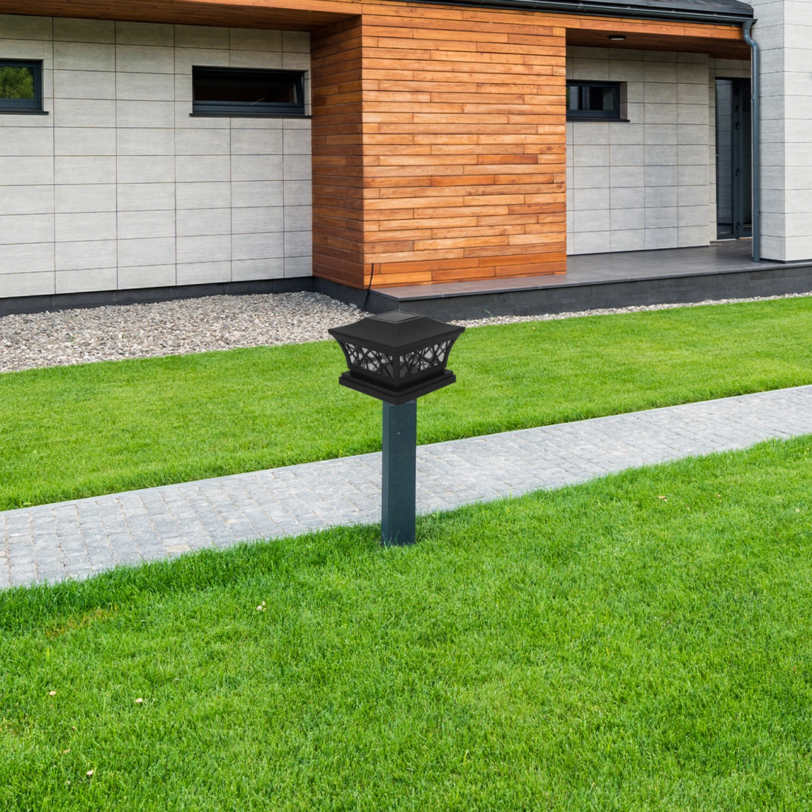 

Outdoor Fence Lights Solar Deck Light Garden Decoration Fence Lights Waterproof Solar Light For Patio Yard Path Way