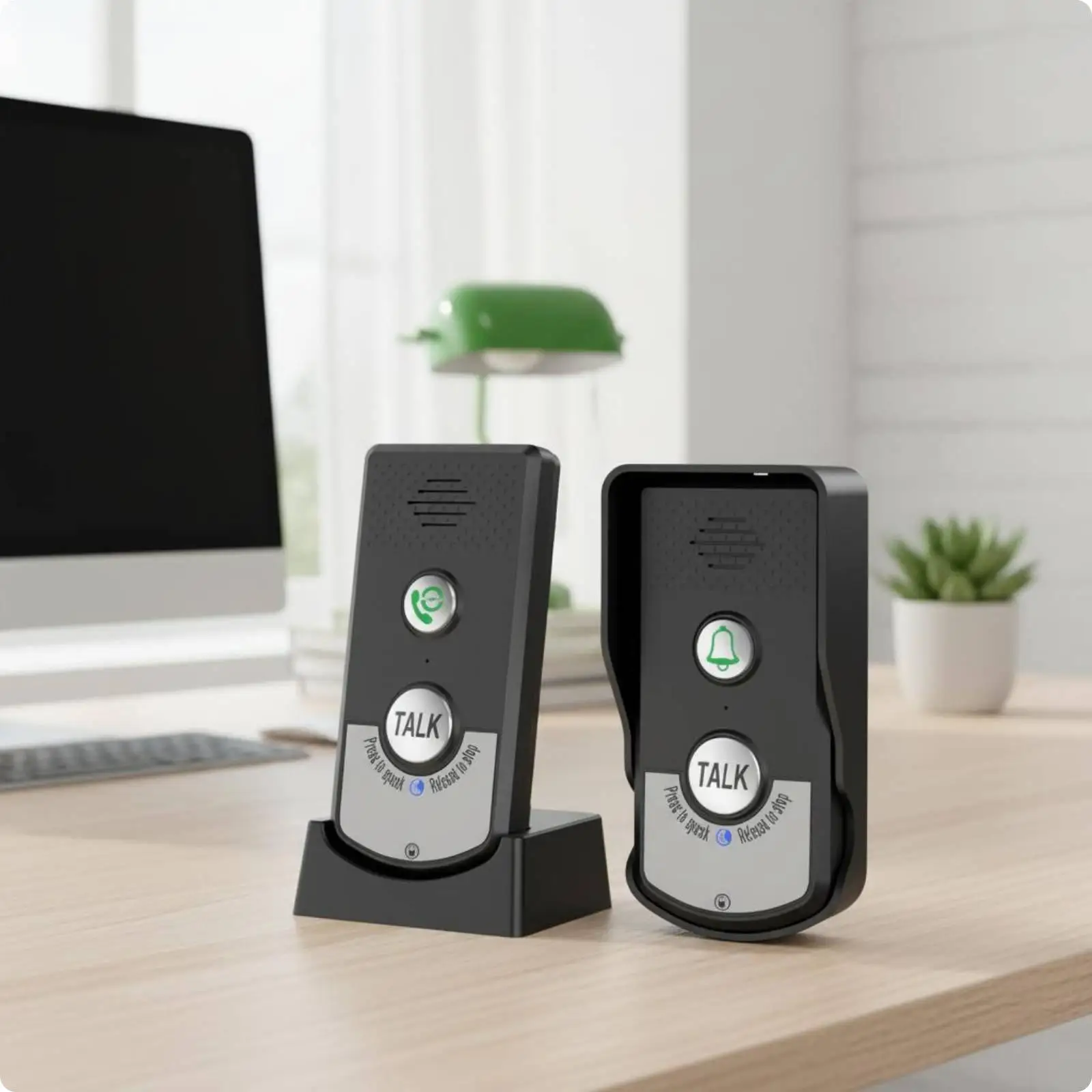 Communication Device Entry Chime No Internet Connection Needed Needed Bidirectional Voice Entry Chime Easy to Install Door