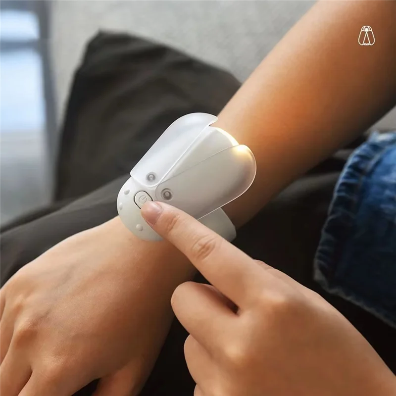 ضوء معصم صغير على شكل يراع قابل للتعديل من ABKO مثالي للقراءة في الهواء الطلق وإضاءة ليلية مغناطيسية