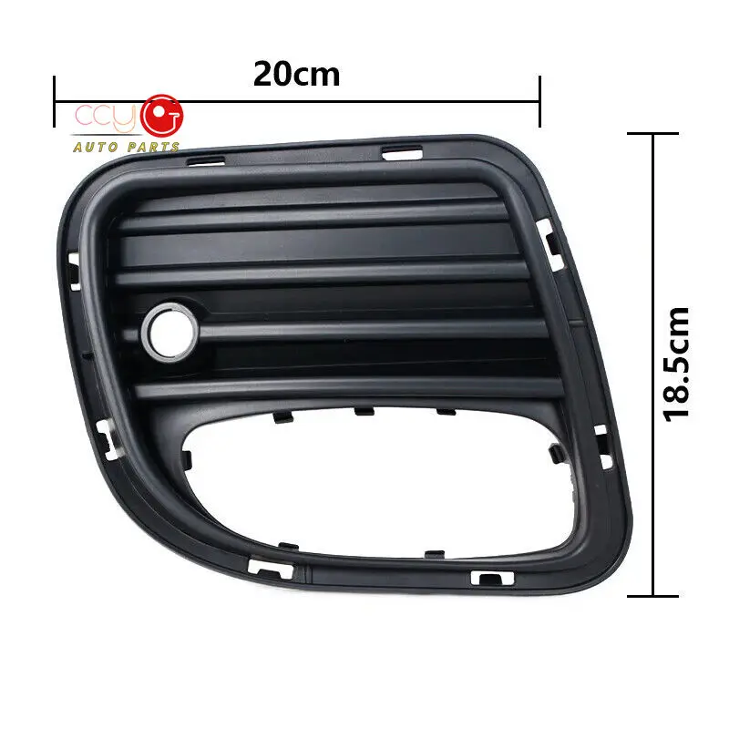 OEM 51120413257 51120413258 Brand New Rear Left/Right Bumper Fog Light Frame Grille For BMW MINI R56 R57 R58 R59 JCW 2005-2015