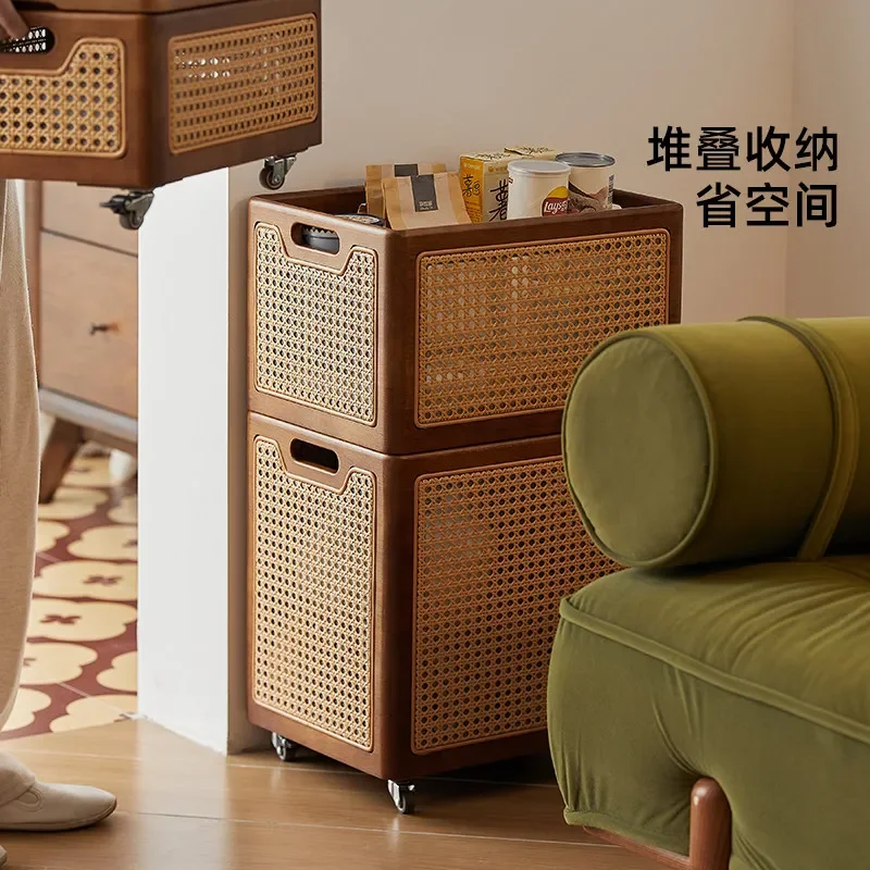 Woven  Woven   Rattan Storage Storage Frame
