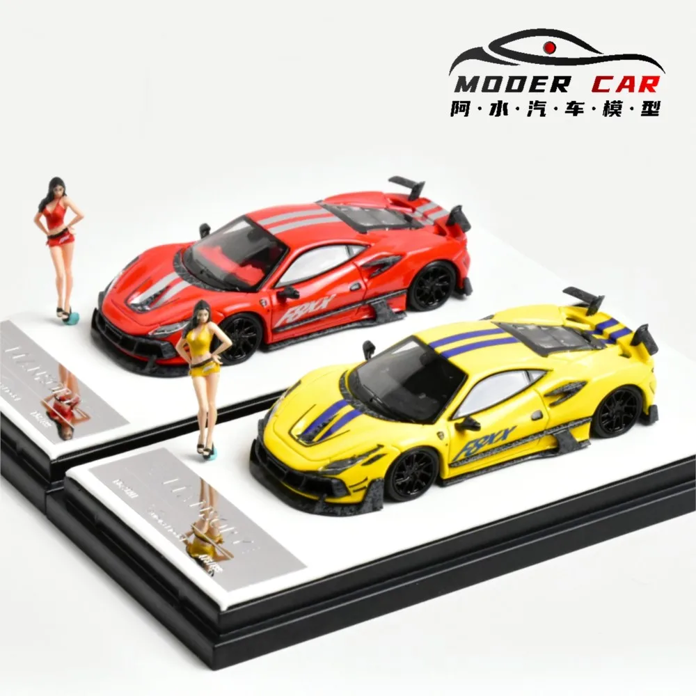 AM 1:64 سيارة F8XX رائعة قابلة للتجميع #4