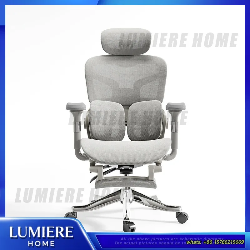 Adjustable Ergonomic Office Chair with Lumbar Support Height Adjustable Computer Chair for Home Work and Gaming Use Comfortable