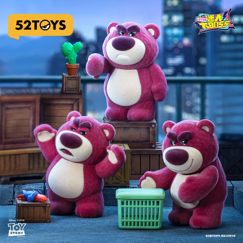 

New Disney Lotso V3 Charming Big Boss Series Mystery Blind Box Kawaii Animol Bear Figure Trendy Desktop Decor Girl Birthday Gift