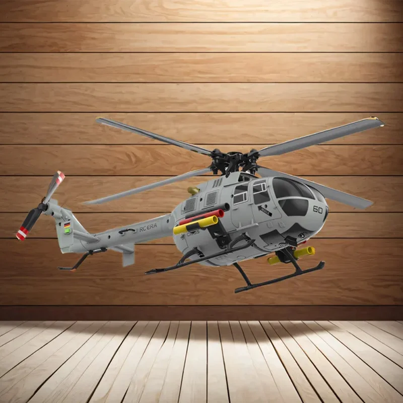 RC ERA C186S Afstandsbediening Helikopter Zes-Pass Simulatie Borstelloos Vluchtmodel BO105 Optische Stroom Positionering Jongen Speelgoed Cadeau