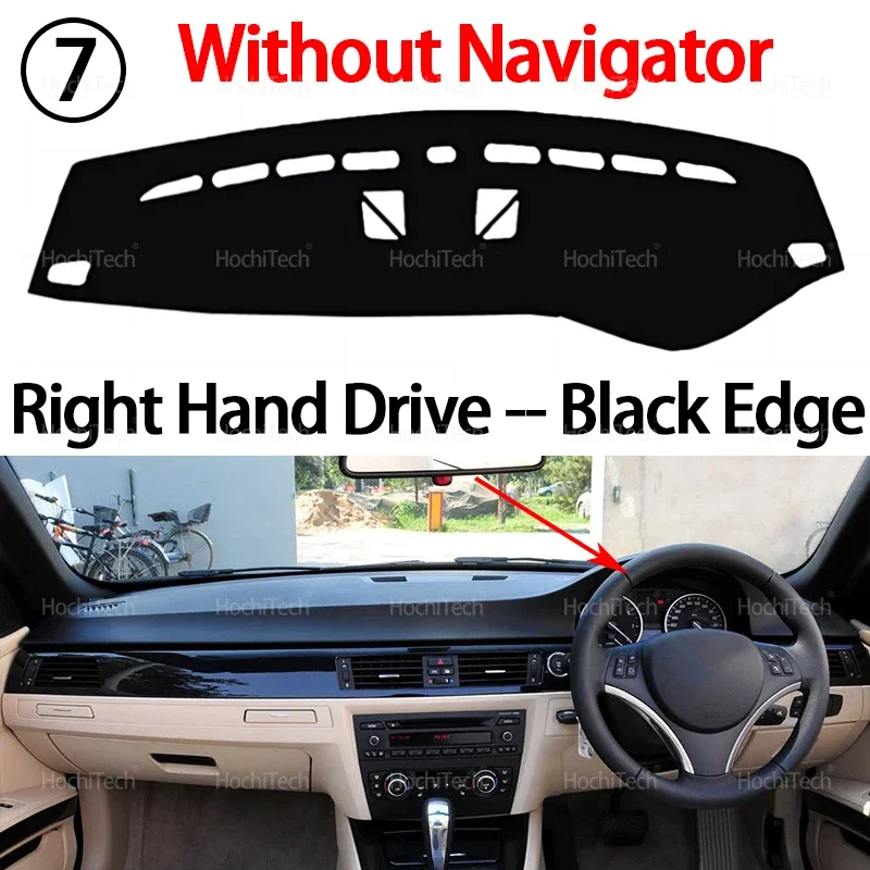 Armaturenbrett-Abdeckung, rutschfeste Matte, Schutzpolster, Auto-Sonnenschutz, Teppich, Armaturenbrett-Abdeckung für BMW 3er E90 E91 E92 E93 2006–2011 – Detail 17
