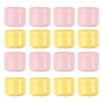 50pcs/lot 10g 20g 30g 50g 100g refillable bottles pink plastic empty makeup jar pot travel face cream lotion cosmetic container