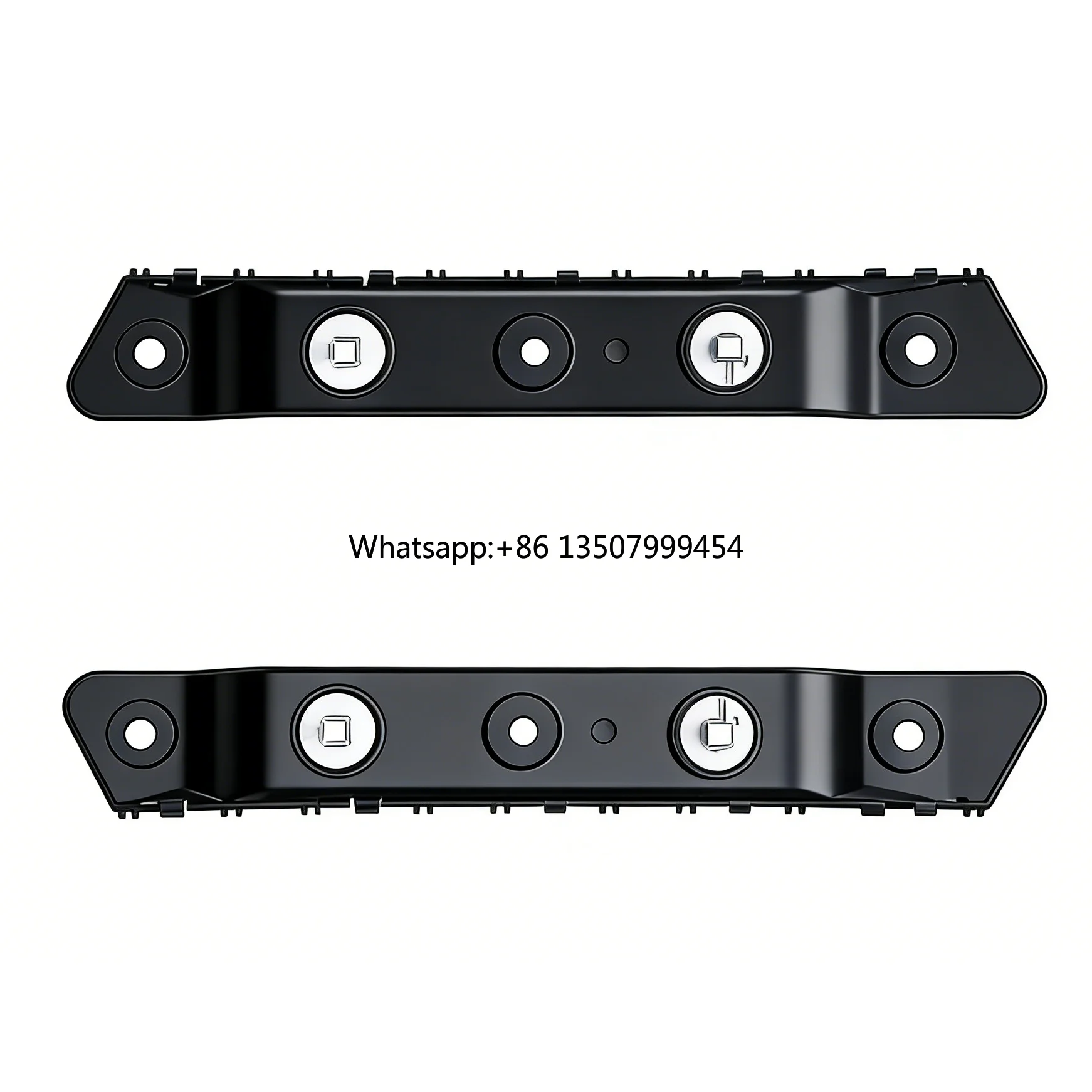 

New V 2020- Rear Bumper Side Mounting Bracket Pair PP Plastic Bolt-On with Screws 1 Year Warranty