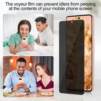 適用於摩托羅拉 MOTO G42 E32S G71 G71S G82 E32 G52 Edge 30 的 3 片裝隱私強化玻璃螢幕保護貼 8 最佳銷售 摩托羅拉 G42 - №8