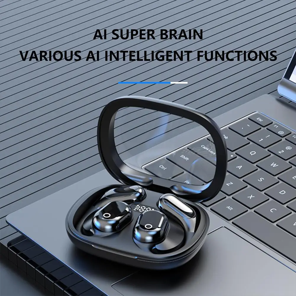 Ai tradução inteligente bluetooth fone de ouvido em tempo real ai tradutor de voz fones de ouvido 98% precisão suporte 144 idiomas