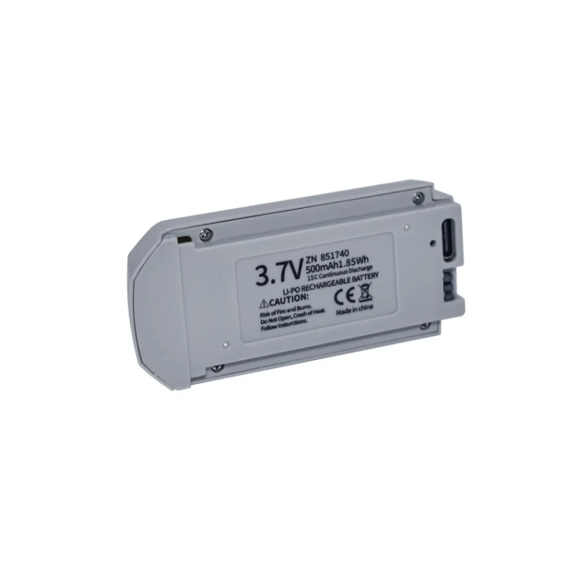 Oryginalna bateria do mini drona E69, 3.7V 500mAh Lipo, do bezszczotkowego modelu E69 do fotografii i zdalnie sterowanego samolotu. — zdjęcie produktu 4