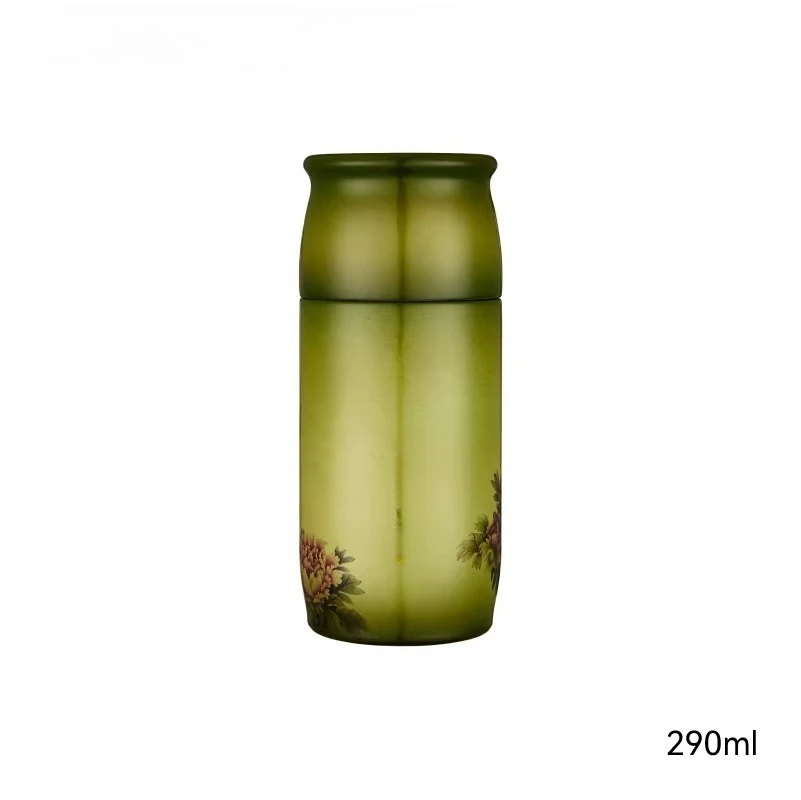 Thermos cup high-end gift stew cup intangible cultural heritage lacquer stuffy tea cup