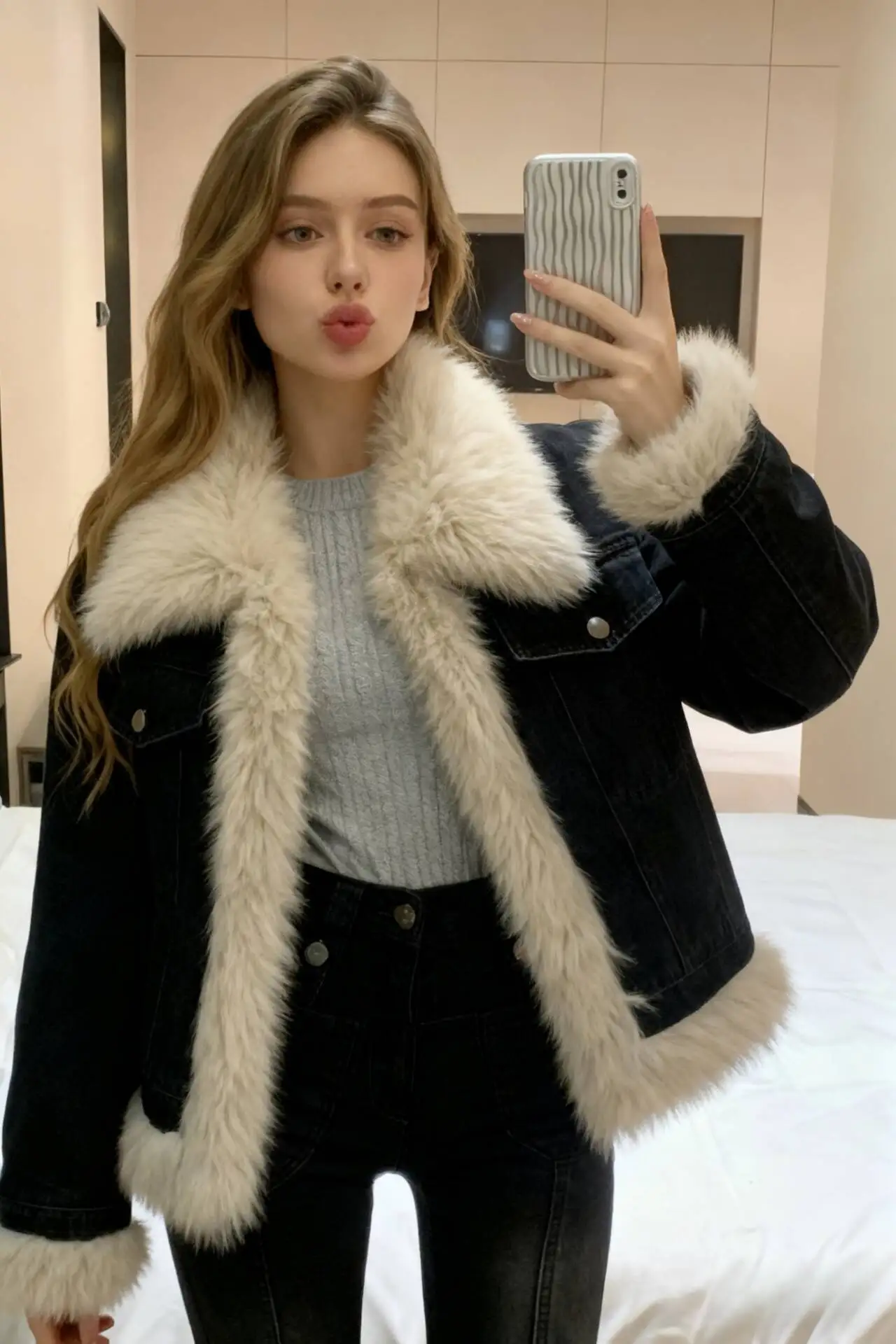 زي باركاس نسائي للشارع في الخريف مصنوع من البوليستر مبطن بدون أزرار ومقصوص للكلية من Preppy، فريد من نوعه، أنيق وحديث، شبابي أنيق