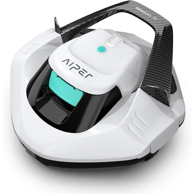 AIPER Cordless Robotic Pool Cleaner, Pool Vacuum with Dual-Drive Motors, Self-Parking Technology, Lightweight